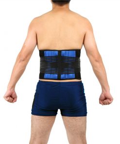 Men's Lumbar Belt for Lower Back Spasms and Sprains Relief